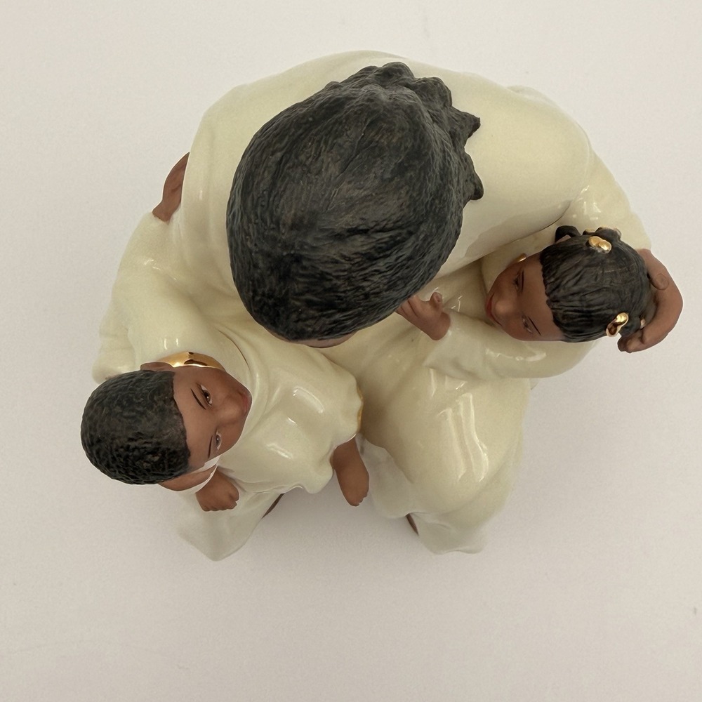 Lenox Cherished Blessings Jesus African America 1989 Retired Lmtd Ed Figurine - Picture 7 of 11